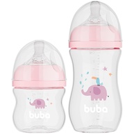 kit-elefante-buba-a-mamadeiras-sistema-flow-2-120270ml-rosa-anticolico-easy-a