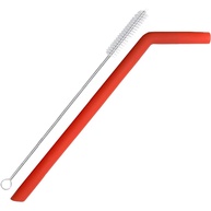 Kit Canudo Ecológico Reutilizável em Silicone com Escova - Alternativa Sustentável e Prática - imagem 1