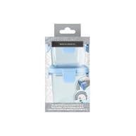 Kit com 2 Potes em Tritan 120 e 240ml Azul - Segurança e Estilo para Refeições Práticas - imagem 4