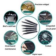 Pinças ESD: Kit 6 Peças para Eletrônica - imagem 2