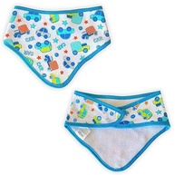 Bandana Babador Bebê Menino Kit 4 Peças Comtac Kids - Proteção e Estilo com Design Divertido - imagem 5