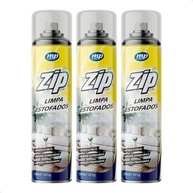 Kit 3 Espuma Limpa Estofados Zip 300ml - Limpeza Profunda Sem Enxágue - imagem 2