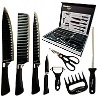 Kit Facas Gourmet 8 Peças: Precisão e Estilo! - imagem 1