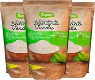 Kit c/ 3und Farinha de Banana Verde TROPDAN 500g - imagem 1