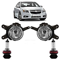 Kit Farol Milha Auxiliar + Lâmpada H8 para Cruze 2011 a 2014 - imagem 1