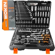 Kit Ferramentas 215 Peças WOKIN: Completo e Profissional - imagem 1