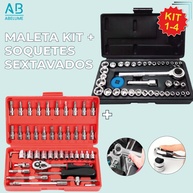 Kit Ferramentas 46 Peças: Seu Reparo Completo! - imagem 1