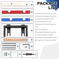 Kit Ferramentas Mestre Alinhamento Virabrequim Eixo Cames DASBET para BMW N51/N52/N53/N54/N55 2.5L/3.0L - imagem 3