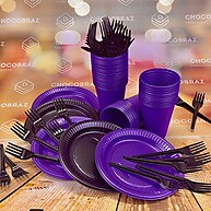 Kit Festa 50 Pessoas – Prático, Descartável e Estiloso - imagem 1