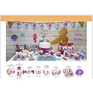 Kit Festa Sereia Completo: Decore e Celebre! - imagem 1