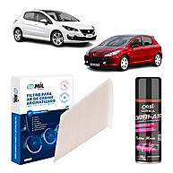 Kit Filtro Ar + Higienizador Peugeot/Citroen - imagem 1