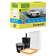 Kit Filtro Saveiro G5 G6 1.6 Flex: Qualidade Mann-Filter - imagem 1