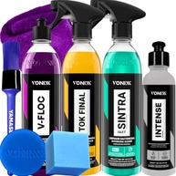 Kit Lavagem Automotiva Completa Vonixx: Cera Tok Final, Revitalizador Intense e Sintra Fast - imagem 2