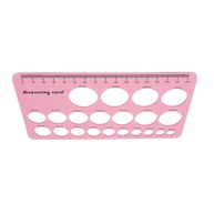 Kit de Medição de Flange para Bomba de Leite - Régua de Silicone com 10 Tamanhos + Fita Métrica - imagem 1