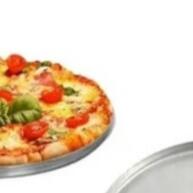 Kit Forma de Pizza Alumínio 30cm + 35cm: Faça Pizzas Perfeitas em Casa! - imagem 1