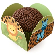 Kit Forminhas para Doces Safari - 50 a 300 Unidades - imagem 1