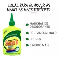Kit 3 Frascos Semorin Maxi - Tira Manchas Difíceis para Roupas e Tecidos - imagem 3