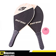Kit Frescobol Mormaii Bel: 2 Raquetes + Bola + Bolsa - imagem 1