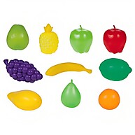 Kit Frutinhas Brinquedo 10 Peças Braskit 8508 - imagem 1