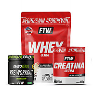 Kit FTW: Whey, Creatina e Pré-Treino - imagem 1