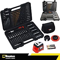 Kit Furadeira e Parafusar 115 Peças com Laser - Black & Decker - imagem 1