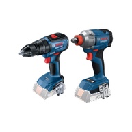 Kit Furadeira/Impacto Bosch 18V: Potência e Versatilidade! - imagem 1