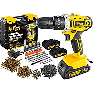 Kit Furadeira/Parafusadeira 21V + 99 Acessórios - imagem 1