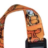 Kit Garfield: Cordão + Porta Crachá Retrátil - imagem 1