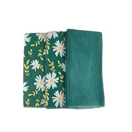 Pano de Prato Atoalhado Gourmet - Kit com 6 Peças Estampadas para Cozinha (Verde) - imagem 4