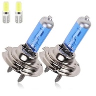 Kit Lâmpadas H7 Super Branca 100W 24V 5000K + Lâmpadas T10 LED Brinde - imagem 4