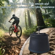 Kit 2 Câmaras de Ar 2.75/3.00-18 para Motos Off-Road e Dirt Bikes - Haste TR4 Reta - imagem 4