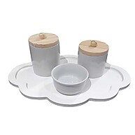Kit Higiene Bebê Porcelana: Nuvem de Delicadeza - imagem 1