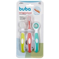 Kit Higiene Bucal Infantil Buba: Massageador e Protetor para Bebês - imagem 1