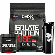 Kit Hipertrofia Dark Lab: Whey, Creatina e Coqueteleira - imagem 1