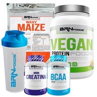Kit Hipertrofia Vegana: Ganhe Massa e Energia! - imagem 1
