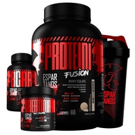 Kit Hipertrofia: Whey, BCAA, Creatina + Shaker - imagem 1