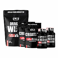Kit Hipertrofia: Whey, Creatina & BCAA - imagem 1