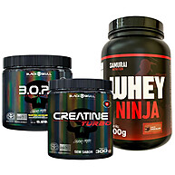Kit Hipertrofia: Whey, Creatina e Pré-Treino - imagem 1