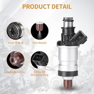 Kit 4 Injetores de Combustível 06164P2J000 para Honda e Acura - Desempenho e Eficiência Restaurados - imagem 5