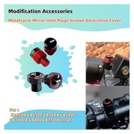 Kit Parafusos e Tampas Decorativas M10x1.25 Cinza para Motos Honda CB (CB650R, CB500X, CB1000R, etc.) - imagem 3