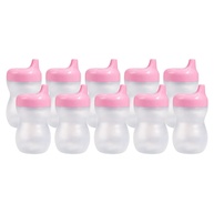 Kit 10 Copos Infantis com Bico de Transição - 350ml | Seguro, Livre de BPA, Ideal para Suco e Água - imagem 1