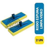 Kit 2 Rodo Esponja Espuma Macia Multiuso para Limpeza Leve – Ideal para Vidros, Pisos e Azulejos - imagem 4