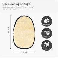 Kit 2 Luvas de Lavagem de Carro em Lã: Limpeza Impecável Sem Arranhões - imagem 4
