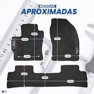 Kit Tapete Automotivo Emborrachado Impermeável Corolla Cross 2020-2025 Flexível e Durável - imagem 3
