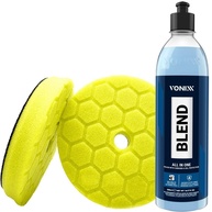 Kit Vonixx Blend All in One 500ml + Boina Colmeia Corte Leve 5" Leadmax: Brilho e Proteção para seu Carro - imagem 1