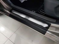 Kit Soleiras Aço Inox Escovado e Pedaleiras HB20 2023+ | Design Premium e Proteção - imagem 3