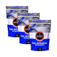 Kit com 3 Pouchs de Sal Integral de Mossoró Grosso de 1kg cada - Smart - imagem 2