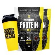 Kit Iridium Protein Mix 900g + Coqueteleira: Ganhe Massa e Performance - imagem 1