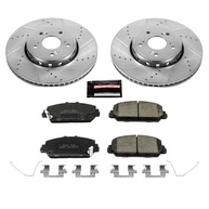 Kit Freio Dianteiro Power Stop K6940: Rotores Perf./Ran. e Pastilhas Cerâmica Z23 - imagem 3