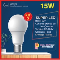 Kit Lâmpada LED 15W: Ilumine com Economia! - imagem 1
